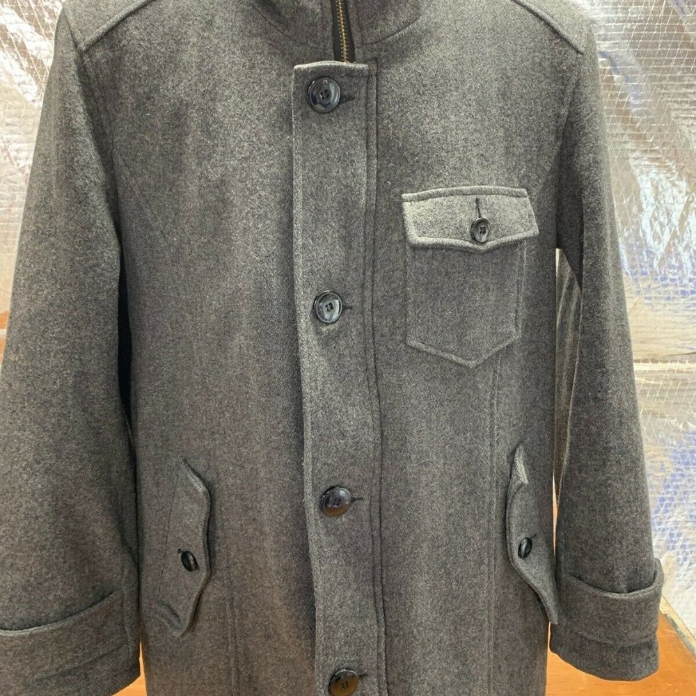 Schott Wool Blend Lined Jacket Coat Vintage